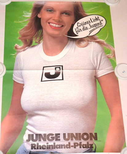 Wahlplakat cdu junge union - wahlplakat,