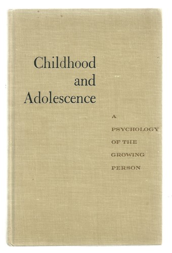 Childhood and adolescence a - and, adolescence: