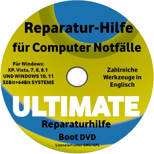 Ultimate boot dvd für - cd,