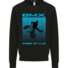 BMX Freestyle Fahrrad Kinder Sweatshirt Pullover