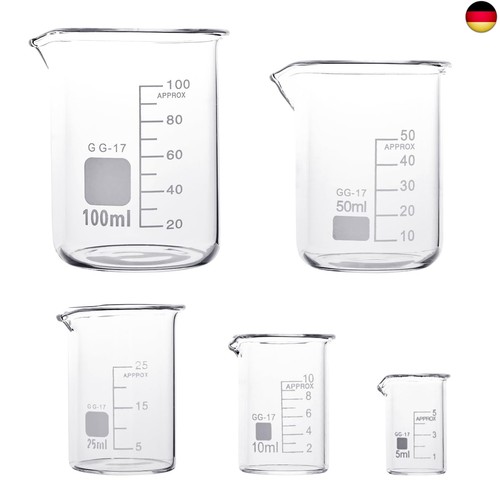 Emnimq 5stk becherglas 100ml - 5stk,