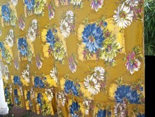 60er Jahre Chaiselongue Sofadecke mit Volant