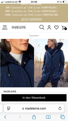 Madeleine parka edelparka - madeleine,