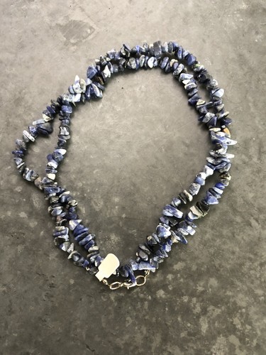 Collier lapislazuli 88cm - lapislazuli,