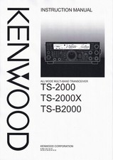 Bedienungsanleitung-Operating Instructions für Kenwood TS-2000 