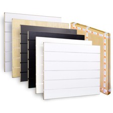 Lamellenwand Slatwall MDF