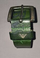 Armani  Jeans -Herren Gürtel- Grün- Selten!