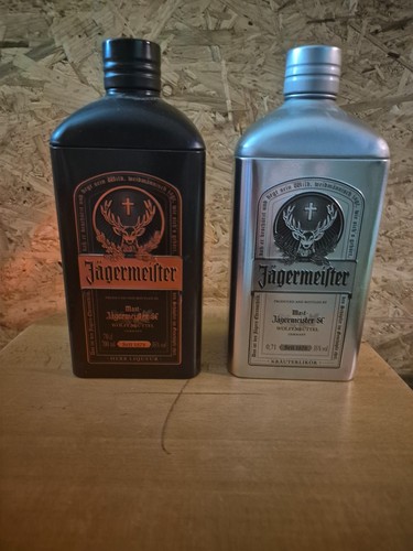 Zwei jägermeister blechdosen - zwei,