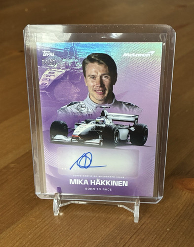 Topps mika häkkinen mclaren - topps,