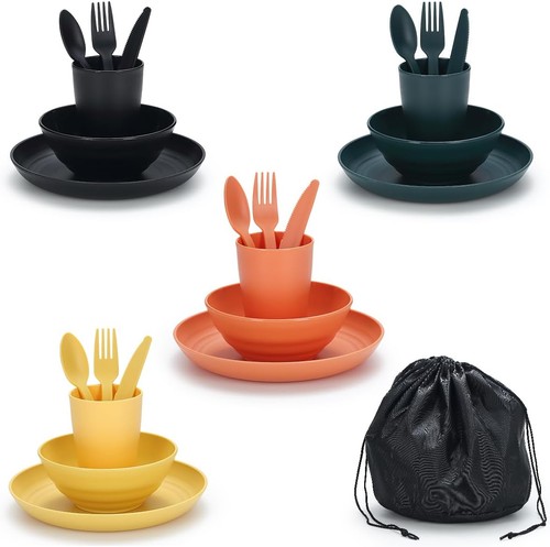 Camping utensilien set für - utensilien, 4
