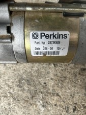 Perkins 12v Anlasser 2873K404