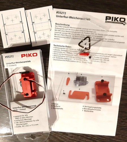 Unterflur weichenantrieb piko - unterflur,