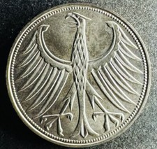 5 Mark 1959 G BRD Silberadler