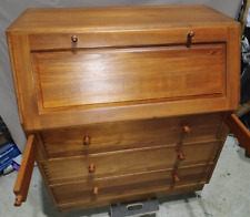 SEKRETÄR - SCHREIBTISCH - TEAKHOLZ  DENMARK rustikal, massiv-gebraucht