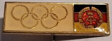 Abzeichen DDR Olympische Spiele Anstecknadel Olympiade Olympische Ringe Emblem