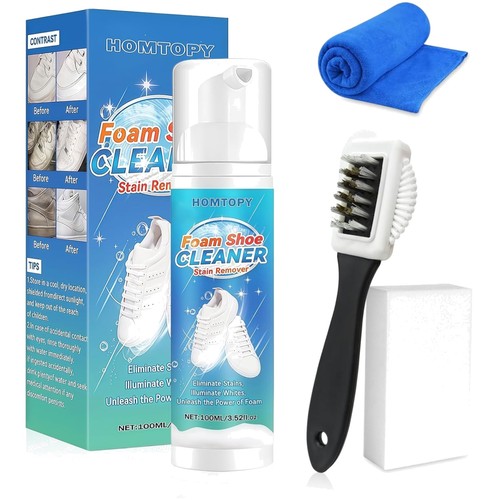 Sneaker reiniger set - reiniger, schaum