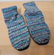 Hüttenschuhe, Socken mit