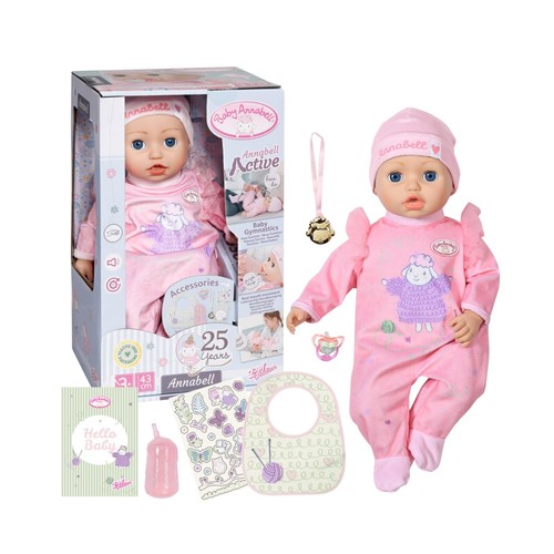 Baby annabell active - baby,