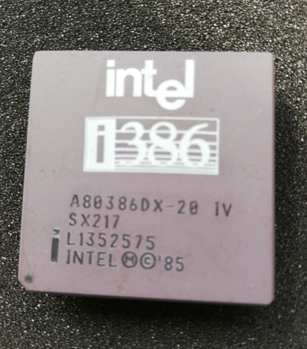 Vintage intel a80386dx 28mhz - intel, a80386dx-28mhz