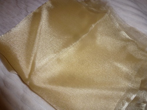 Stoff stoffrest organza - stoff,