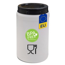 Vorratsdosen-SET 2 Liter  Schraubdeckeldose  Vorratsbehälter Lebensmittelecht