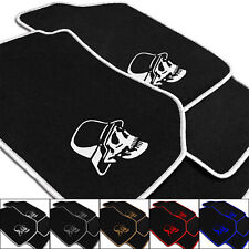 NF Fußmatten Schwarz Druck