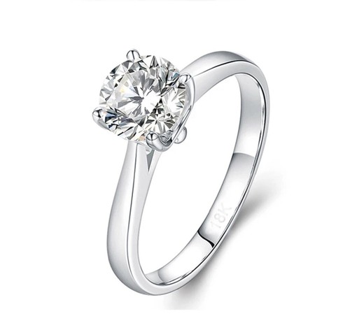 Damen ringe white gold - white,