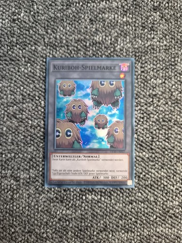 Kuriboh spielmarke - yu-gi-oh,