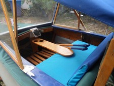 Motorboot / Faltb. Delphin 140, einmal. gut. Zust., Oberdeck neu, Tümmler Außenb