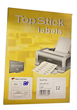 Etiketten 105 x 48mm 88 Blatt ähnlich Avery 3483 / Herma 4457