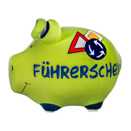Sparschwein führerschein - sparschwein,