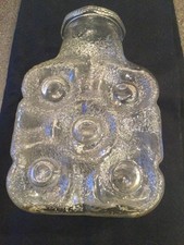 Walther Glas Vase 70 er Jahre