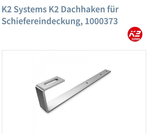 Systems 1000373 solarhaken - k2,