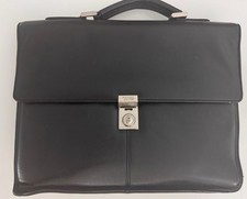 Picard Aktentasche Schwarz Leder Neuwertig