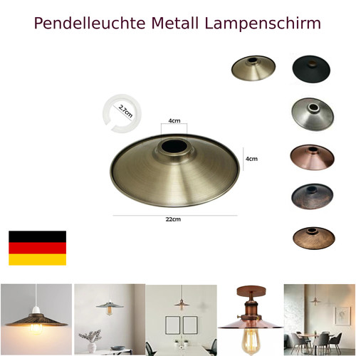 Metall deckenlampenschirm aus - metall,