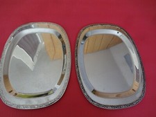 2 Servierplatten Chromargan  Konvolut