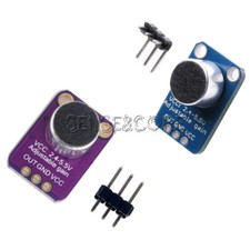 Elektret Mikrofon Verstärker Einstellbar Amplifier Max4466 Gain Breakout New