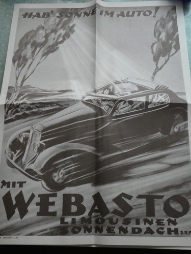 Webasto limousinen sonnendach - webasto,
