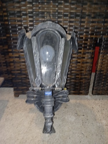 Außenlampe schmiedeeisen - außenlampe,