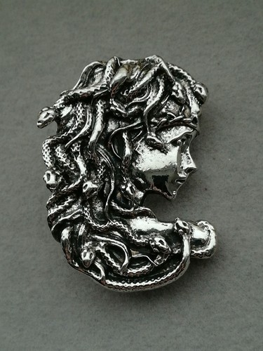 Medusa brosche anhänger - medusa,