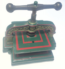 Alte buchpresse - alte,