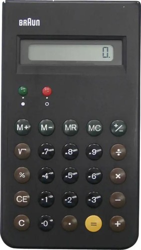 Braun taschenrechner bne001bk - braun,