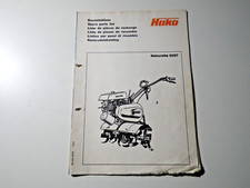 Ersatzteilliste hakorette - ersatzteilliste,
