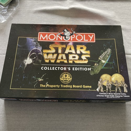 Vintage star wars monopoly - star,