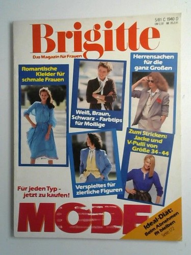 Brigitte magazin heft - magazin,, 5/81