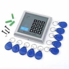 RFID Zutrittskontrolle Türöffner Codeschloss Zugangskontrolle mit 10 Schlüssel