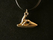 Jetski Anhänger 24 Karat Vergoldet  Jetboot Boot Wasser Sport Meer Ozean Urlaub