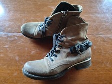 Airstep A.S.98 Leder Boots Stiefel Braun Gr.39