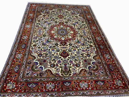 Orientteppich tabriz mit seide - mit,