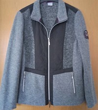 Walkjacke Rabe, Gr. 42, grau 